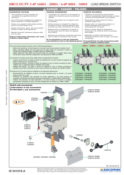 sirco dc/pv 3-4p 1600a - 2000a / 6-8p 800a - 1000a load
