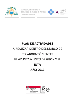 PROPUESTA ACTIVIDADES CONVENIO COLABORACI&Oacute;N