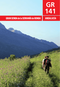 GR 141 - Diputación de Málaga