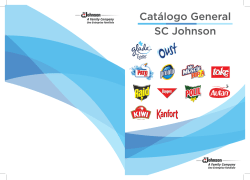 Descarga el catálogo Johnson 2015 en Pdf