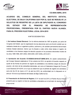 cg-0044-abril-2015 - Instituto Estatal Electoral de Baja California Sur