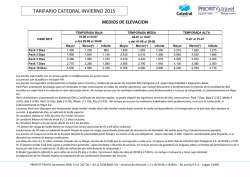 tarifas escuela - Priority Travel