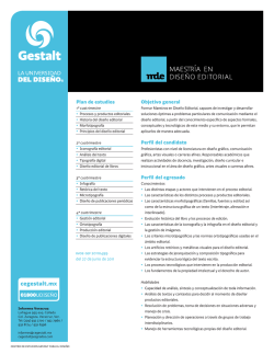 Diseño Editorial - Centro de Estudios Gestalt