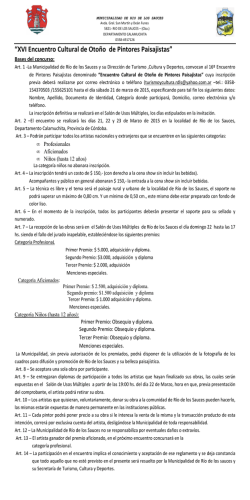 “XVI Encuentro Cultural de Otoño de Pintores Paisajistas”