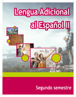 Lengua Adicional al Español II - DGB