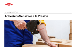 Adhesivos Sensibles a la Presion