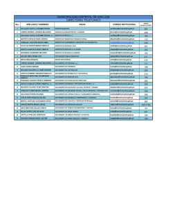 municipalidad distrital de san luis directorio telefonico