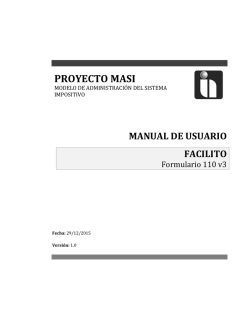 PROYECTO MASI - Oficina Virtual
