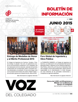 BOLETÍN DE INFORMACIÓN