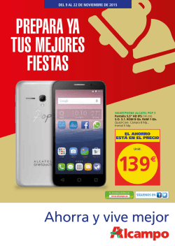 Prepara ya tus mejores fiestas