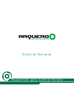 Dispositivos Control Horario