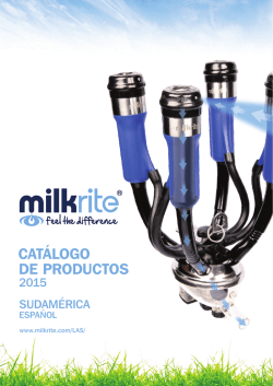 Filtros - Milk-Rite U.S.A. Inc.