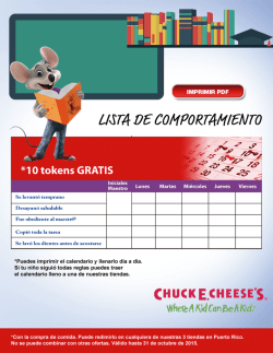 Lista de comportamiento