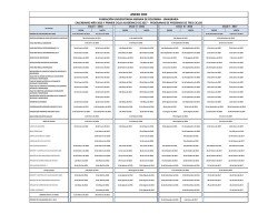 Calendario Tres Ciclos - Fundación Universitaria Agraria de Colombia