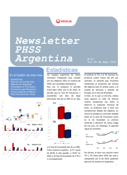 Newsletter PHSS Argentina N°10
