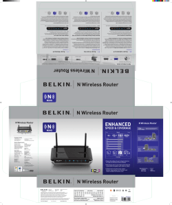 N Wireless Router N Wireless Router N Wireless Router N