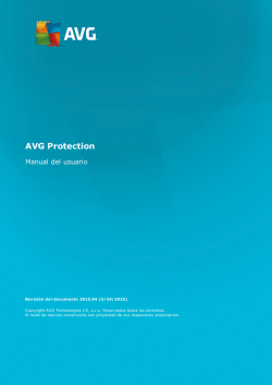 AVG Protection User Manual