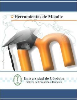 Herramientas de Moodle Herramientas de Moodle