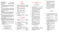STUDIUM: XXXI Corso - Anno 2015