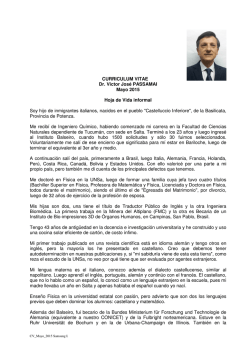 V&iacute;ctor Jos&eacute; Passamai - Universidad Nacional de Salta