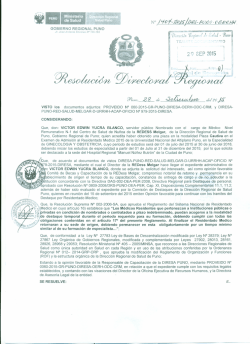 rdr n&ordm; 1407-2015 destacar victor yucra blanco