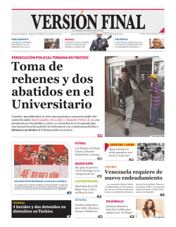 Toma de rehenes y dos abatidos en el Universitario