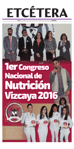 El 1er Congreso Nacional de Nutrición fue clausurado por el Lic
