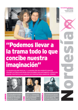 “Podemos llevar a la trama todo lo que concibe
