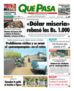Prohibieron visitas y se armó el «parampampán» en el