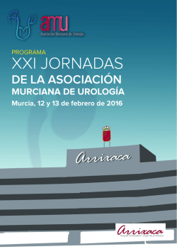 Descarga del programa definitivo - Asociaci&oacute;n Murciana de Urolog&iacute;a