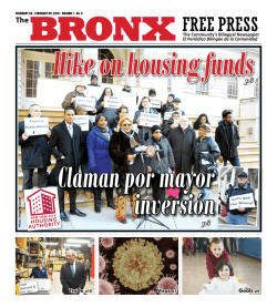 BRONXThe Community`s Bilingual Newspaper
