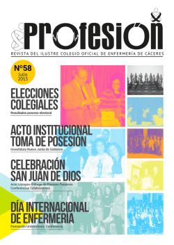 ELECCIONES COLEGIALES ACTO INSTITUCIONAL TOMA DE