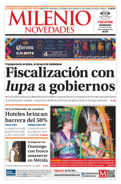 Fiscalización con lupa a gobiernos