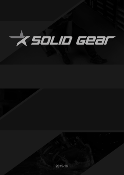 Catálogo Solid Gear 2016