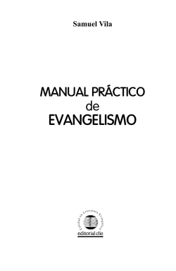 Manual Practico de Evangelismo – Samuel Vila