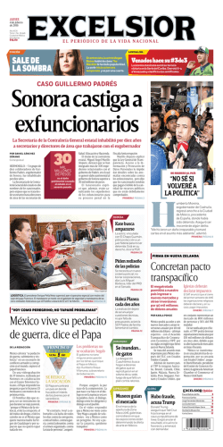 México vive su pedacito de guerra, dice el Papa