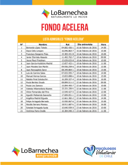 fondo acelera - Lo Barnechea