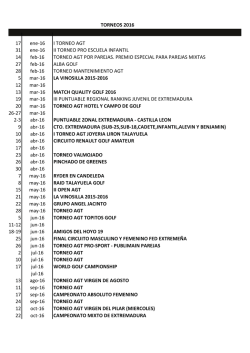 este PDF - Talayuela - Asociación Talayuela Golf