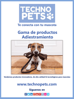 Catálogo Adiestramiento