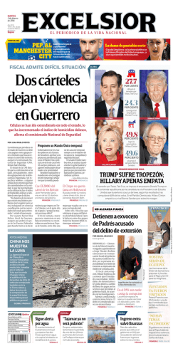 Dos cárteles dejan violencia en Guerrero