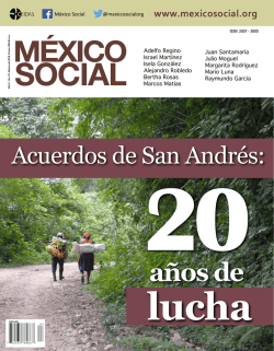 acuerdos de san andrés: 2o años después