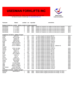 USEDMAN FORKLIFTS INC