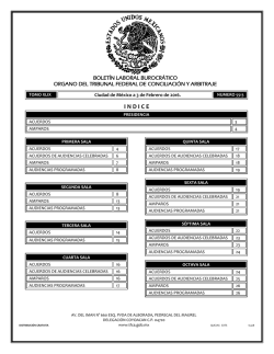 3 - Tribunal Federal de Conciliación y Arbitraje