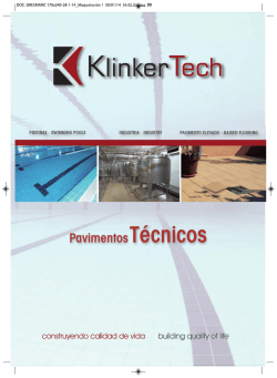 Catálogos - Klinker Tech