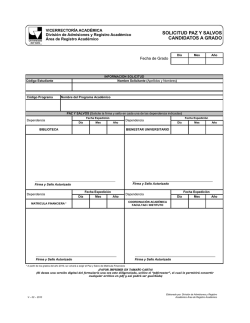 solicitud paz y salvos candidatos a grado