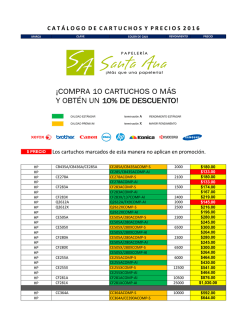 cartuchos compatibles - Papelería Santa Ana