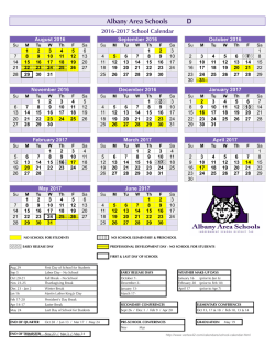 Albany Area Schools D