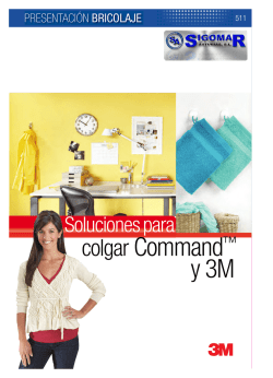 soluciones para colgar 3m