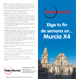 Murcia X4 - Turismo de Murcia