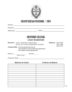 Libro de la Familia 2015